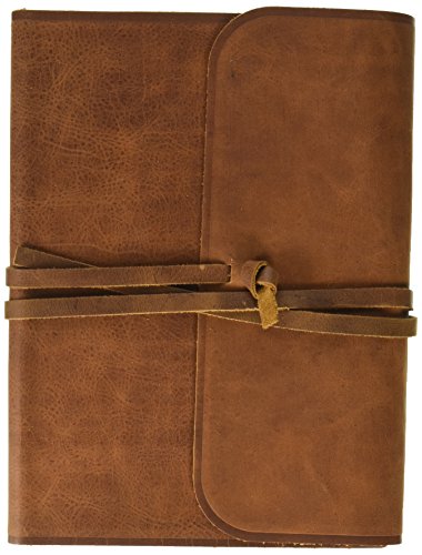 ESV Single Column Journaling Bible. Large Print (Brown. Flap with Strap)