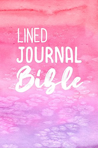 Lined Journal Bible: Blank Prayer Journal