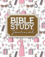 Bible Study Journal: Bible Journal Study. Bible Study Notes Pad. Bible Reading Journal For Women. Daily Bible Reading Journal. Cute Beauty Shop Cove