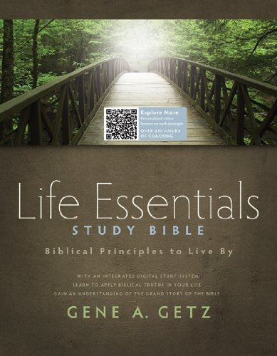 Life Essentials Study Bible. Hardcover: Biblical Principles to Live By