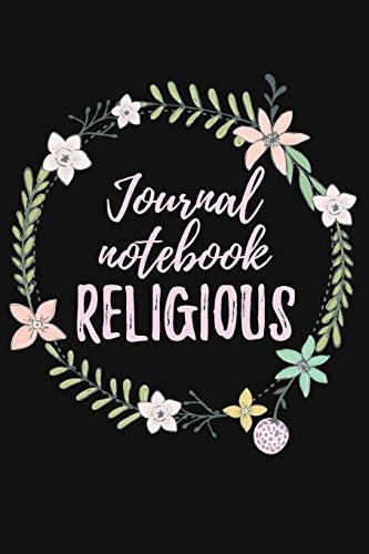 Journal Notebook Religious: Blank Prayer Journal