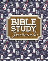 Bible Study Journal: Bible Journal For Teens. Bible Study Journals To Write In. Bible Notes. Bible Verse Planner. Cute Paris & Music Cover (Volu