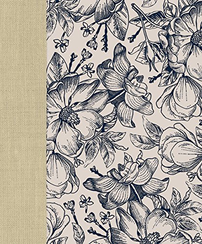 CEB Wide-Margin Navy Floral Bible: For Journaling and Note-Taking